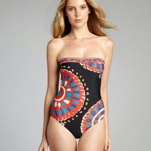Trina Turk Strapless Swimsuit